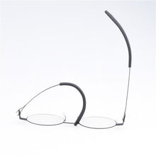 Load image into Gallery viewer, Retro Round No Screw Glasses Frame Handmade Men Vintage Optical Prescription Eyeglasses Business Women Spectacles