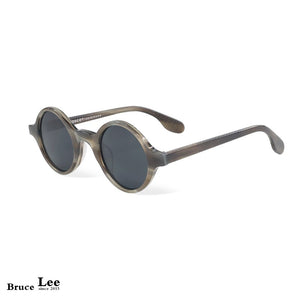 Retro Small Round Frame Polarized Sunglasses Men Personality Acetate Translucent Cat Eye Sunglasses Women vintage