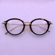 Load image into Gallery viewer, Retro Titanium Alloy Round Eyeglasses Men Women Prescription Myopia Reading Eyewear Glasses Frame TB011