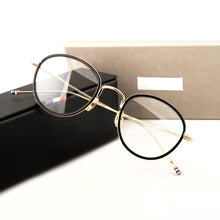 Load image into Gallery viewer, High Quality Round Shaped Acetate TB905 Glasses Frame Men Retro Eyeglasses Women Myopia Reading Oculos De Grau With Original Box