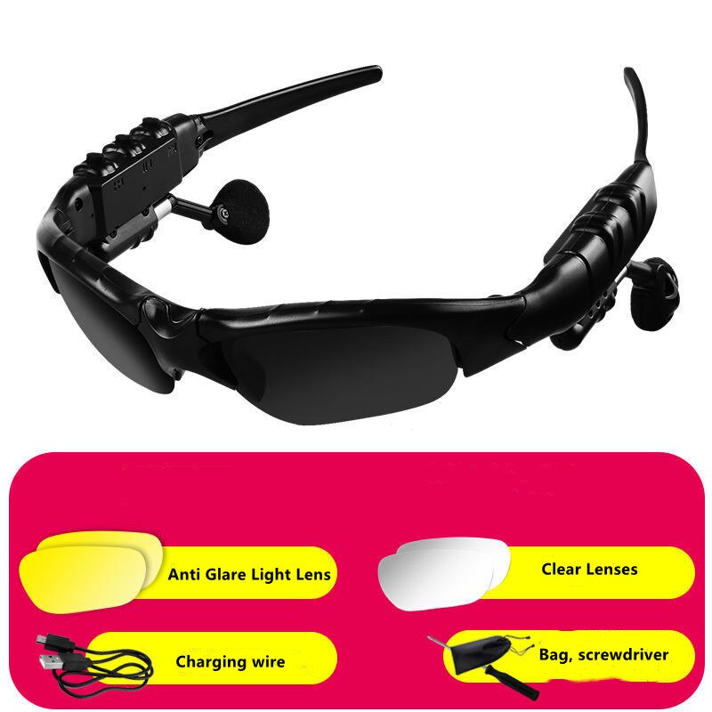 Smart Blue Tooth Glasses Polarized Earphone Sunglasses Sports Wireless Microphone Sunglasses as245