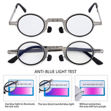 Load image into Gallery viewer, High-Quality Spring Hinge Compact Foldable Presbyopia Glasses Blue Light Blocking Readers Reading Glasses with Case
