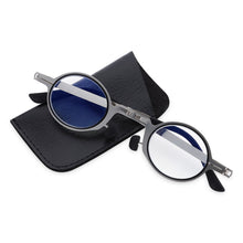 Load image into Gallery viewer, High-Quality Spring Hinge Compact Foldable Presbyopia Glasses Blue Light Blocking Readers Reading Glasses with Case