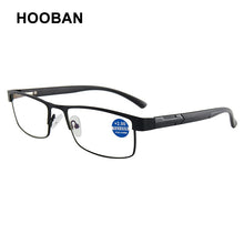 Load image into Gallery viewer, Stainless steel Reading Glasses Men Women Presbyopic Eyeglasses Business Hyperopia Anti Blue Light Eyewear