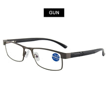 Load image into Gallery viewer, Stainless steel Reading Glasses Men Women Presbyopic Eyeglasses Business Hyperopia Anti Blue Light Eyewear