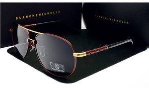 Sunglasses Men Polarized UV400 Driving Sun Glasses Mens Vintage Anti-glare Sunglass 2023 okulary oculos With Box