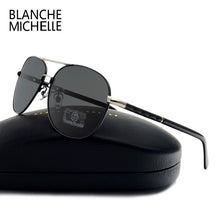 Load image into Gallery viewer, High Quality Sunglasses Men Polarized UV400 Driving Sun Glasses Mens Vintage Anti-glare Sunglass 2022 okulary oculos With Box