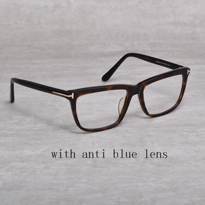 Tom For Men Women Eyeglases Frames TF5407 Square Acetate Optical Eyewear Lentes Glasses Oculos With Original Case
