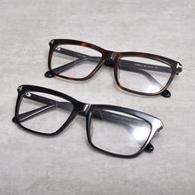 Carica l&#39;immagine nel visualizzatore di Gallery, Tom For Men Women Eyeglases Frames TF5407 Square Acetate Optical Eyewear Lentes Glasses Oculos With Original Case