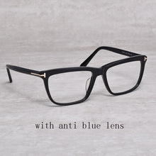 Carica l&#39;immagine nel visualizzatore di Gallery, Tom For Men Women Eyeglases Frames TF5407 Square Acetate Optical Eyewear Lentes Glasses Oculos With Original Case