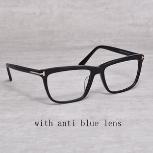 Tom For Men Women Eyeglases Frames TF5407 Square Acetate Optical Eyewear Lentes Glasses Oculos With Original Case