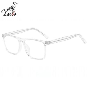 High Quality Transparent Frame Men's Business Prescription Glasses Thin Optics Computer Student Glasses Retro Square Eyeglasses