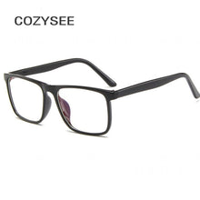 Load image into Gallery viewer, High Quality Transparent Frame Men&#39;s Business Prescription Glasses Thin Optics Computer Student Glasses Retro Square Eyeglasses