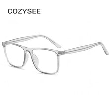 Load image into Gallery viewer, High Quality Transparent Frame Men&#39;s Business Prescription Glasses Thin Optics Computer Student Glasses Retro Square Eyeglasses
