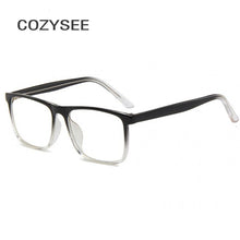Load image into Gallery viewer, High Quality Transparent Frame Men&#39;s Business Prescription Glasses Thin Optics Computer Student Glasses Retro Square Eyeglasses