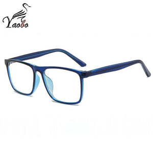 High Quality Transparent Frame Men's Business Prescription Glasses Thin Optics Computer Student Glasses Retro Square Eyeglasses