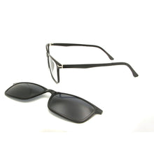 Load image into Gallery viewer, Ultem Eyeglasses Frame Men Snap-On Magnet Sunglasses Polarized Clip On Glasses Square Women Myopia Frame Mens