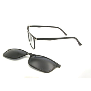 Ultem Eyeglasses Frame Men Snap-On Magnet Sunglasses Polarized Clip On Glasses Square Women Myopia Frame Mens