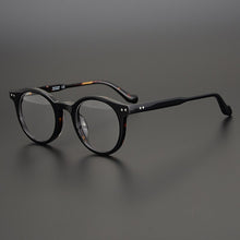 Load image into Gallery viewer, High Quality Vintage Round Acetate Glasses Frame Men Women  Retro Circle Prescription Eyeglasses Myopia Optical Eyewear