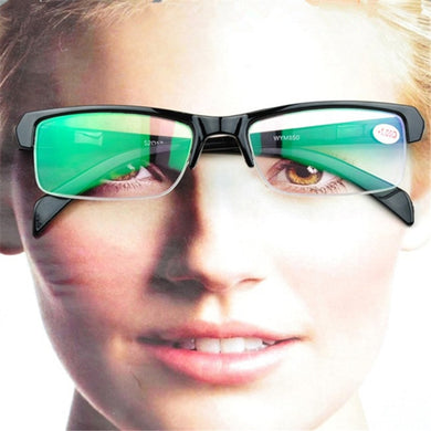 Women Myopia Glasses -2.5 Half Frame  Resin  Black Frams Prescription -1.5 Eyeglasses Men Minus Lens  -2.0 -3.0