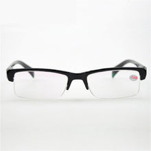 Load image into Gallery viewer, Women Myopia Glasses -2.5 Half Frame  Resin  Black Frams Prescription -1.5 Eyeglasses Men Minus Lens  -2.0 -3.0