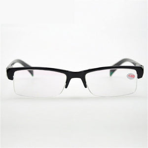 Women Myopia Glasses -2.5 Half Frame  Resin  Black Frams Prescription -1.5 Eyeglasses Men Minus Lens  -2.0 -3.0