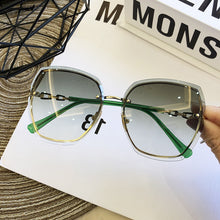 Load image into Gallery viewer, Women Rimless Square Sunglasses 2023 Brand Designer Sun Glasses Vintage Shades Female Pink Eyewear Gafas De Sol