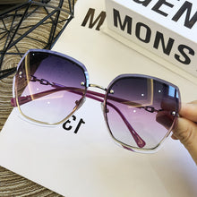 Load image into Gallery viewer, Women Rimless Square Sunglasses 2023 Brand Designer Sun Glasses Vintage Shades Female Pink Eyewear Gafas De Sol