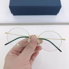 Load image into Gallery viewer, High Quatity Denmark Brand Designer Glasses Frame Pure Titanium Round Eyewear Eyeglasses Men Woman Prescription Optical Lenses