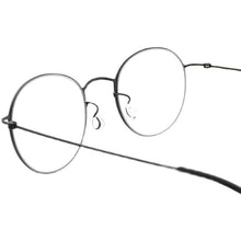 Load image into Gallery viewer, High Quatity Denmark Brand Myopia Glasses eyeglasses Frame Men&#39;s Screwless Ultralight  Round Gold Wire Pure Titanium frame
