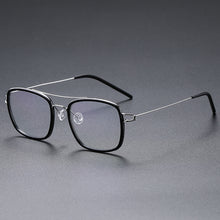 Load image into Gallery viewer, High Quatity Denmark Brand Square Lightweight Pure Titanium Myopia Glasses Frame Men&#39;s Woman Screwless Ultralight Optical Lense