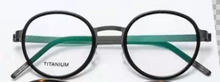 Load image into Gallery viewer, High Quatity Denmark Brand Super Light Pure Titanium Myopia Retro Round Glasses Frame Men&#39;s Screwless Ultralight Optical Lenses