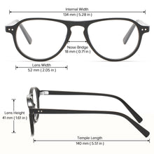 Load image into Gallery viewer, High end Italy Acetate Optical Glasses Frame Men Prescription Myopia Eyeglasses Frame Retro Clear Transparent Eyewear Frame 2023