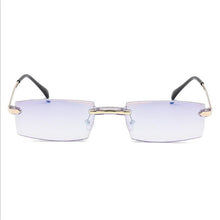 Load image into Gallery viewer, High-grade Coating Frameless Finished Myopia Glasses Women Anti-blue Light Prescription Eyeglasses -1 -1.5 -2 -2.5 -3 -3.5 -4.0