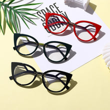 Load image into Gallery viewer, High-quality Cat Eye Anti Blue Light Glasses Women Eyeglasses Frames Ladies Computer Eyewear Vintage Optical Frame
