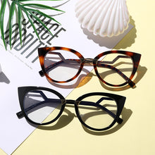 Load image into Gallery viewer, High-quality Cat Eye Anti Blue Light Glasses Women Eyeglasses Frames Ladies Computer Eyewear Vintage Optical Frame