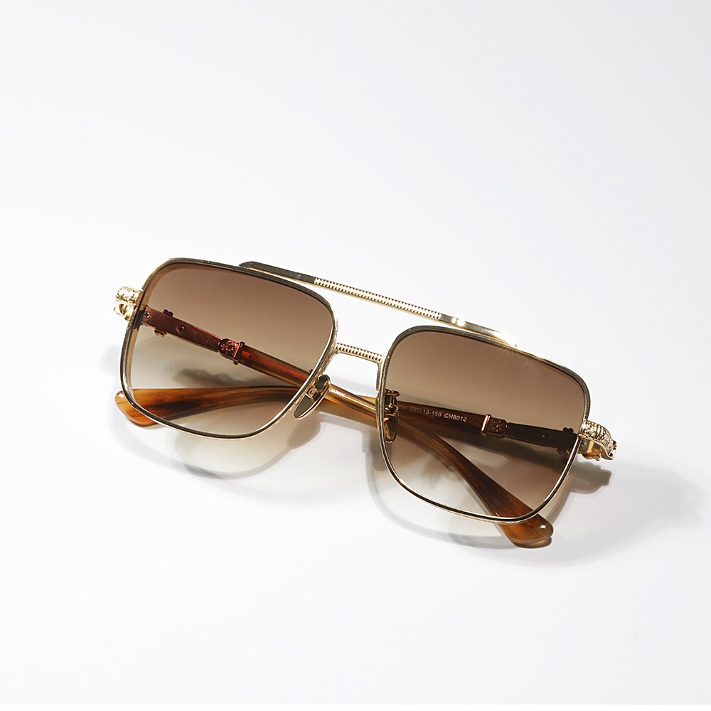 square glasses frame titanium alloy female myopia glasses frame men's retro designer brand sunglasses