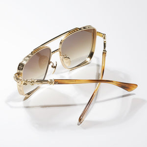 square glasses frame titanium alloy female myopia glasses frame men's retro designer brand sunglasses