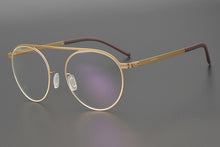 Load image into Gallery viewer, ultralight titanium oval eyeglass frame for men and women Myopia optical prescription reading glasses Gradient lens
