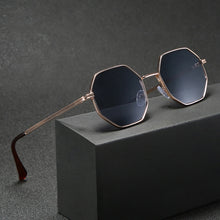 Load image into Gallery viewer, Higodoy Polygon Sunglasses Men Vintage Octagon Metal Sunglasses for Women  Brand Goggle Sun Glasses Ladies Gafas De Sol