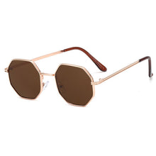 Load image into Gallery viewer, Higodoy Polygon Sunglasses Men Vintage Octagon Metal Sunglasses for Women  Brand Goggle Sun Glasses Ladies Gafas De Sol