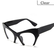 Load image into Gallery viewer, Higodoy Vintage Round Semi-Rimless Unisex Sunglass Women Retro Female Half Frame Cool Ladies Cat Eyes Sunglasses Uv400 Mirror
