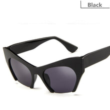 Load image into Gallery viewer, Higodoy Vintage Round Semi-Rimless Unisex Sunglass Women Retro Female Half Frame Cool Ladies Cat Eyes Sunglasses Uv400 Mirror