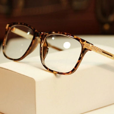 Higodoy Women Retro Myopia Eyeglasses Spectacles Frame Men Square Optical Clear Lens Glasses frame Women Eyewear Oculos