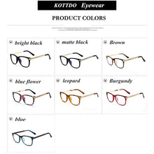 Load image into Gallery viewer, Higodoy Women Retro Myopia Eyeglasses Spectacles Frame Men Square Optical Clear Lens Glasses frame Women Eyewear Oculos