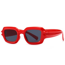 Load image into Gallery viewer, Hip Hop Punk Fsshion Rectangle Sunglases Vintage Brand Desinger Candy Ladies Items Round Jelly Sun Glasses Zonnebril Wrouw