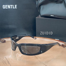Load image into Gallery viewer, Hip Hop Unusual Cat Eye Frame Sun Glasses Unique Arc Legh Moon Lens Red Sunglasses Women 2023 Men Eyewear  Brand Design