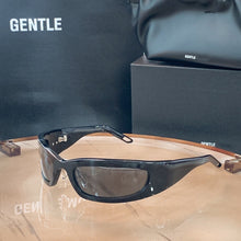 Load image into Gallery viewer, Hip Hop Unusual Cat Eye Frame Sun Glasses Unique Arc Legh Moon Lens Red Sunglasses Women 2023 Men Eyewear  Brand Design