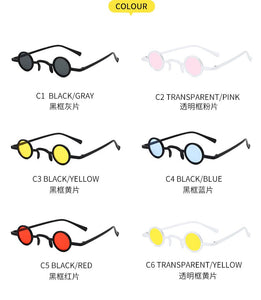 Hip-hop Steampunk Sunglasses Classic Gothic Vampire Style Cool 2023 Sunglasses Small Brand Design Sun Glasses Oculos De Sol