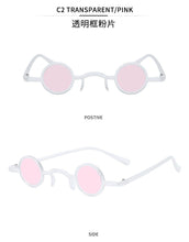 Load image into Gallery viewer, Hip-hop Steampunk Sunglasses Classic Gothic Vampire Style Cool 2023 Sunglasses Small Brand Design Sun Glasses Oculos De Sol